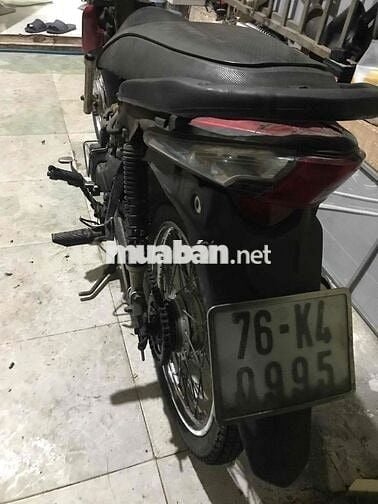 Xe máy S110 Đen Hư hỏng
