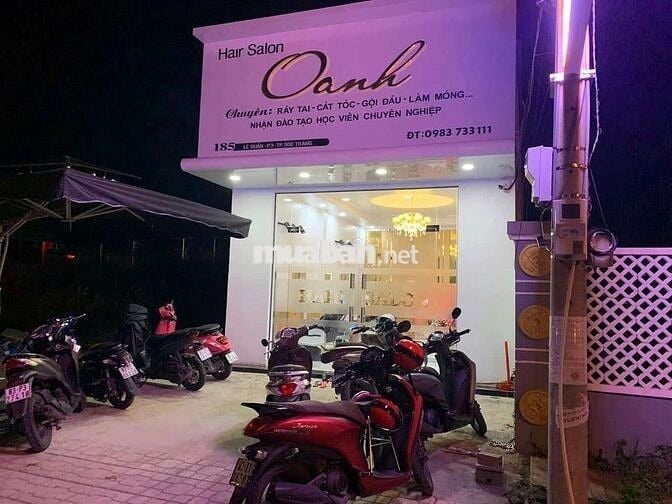 cho thuê tiệm tóc hoặc sang lại