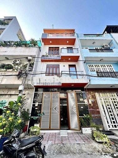 Nhà 4 tầng đẹp Bà Hom Q6 58m2 ( 5n x 11.5m) ở hoặc cho thuê