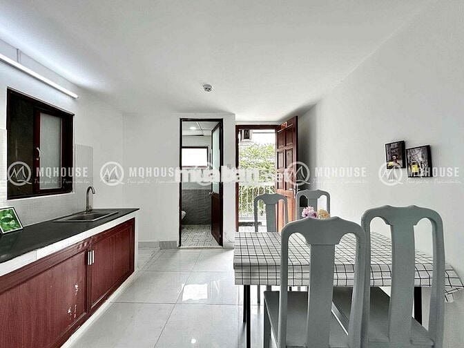 📍CHO THUÊ CĂN HỘ 1PN FULL NỘI THẤT, THANG MÁY - HẦM XE - BẢO VỆ