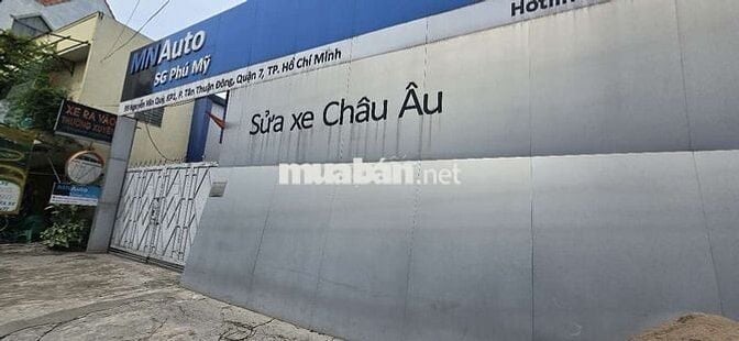 CHO THUÊ GIÁ RẺ NHÀ XƯỞNG SỬA CHỮA Ô TÔ 1500m2 Q7.Chủ nhà ***