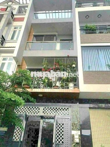 Nhà Sạch Sẻ DT 220m2 1Trệt 3Lầu 5Pn 5Wc Hẻm Trước Nhà 10M Xe Tải Đậu