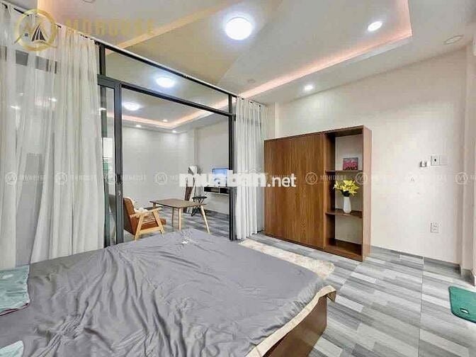 🔥CHO THUÊ 1PN 50M2 - BAN CÔNG LỚN - FULL NT - NGAY CV THỎ TRẮNG Q3 Q10