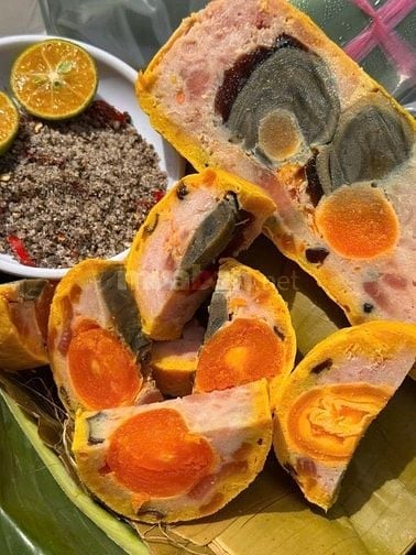 🌼🌼🌼 CHẢ HOA BÁCH THẢO TRỨNG MUỐI ❌ Loại đặc biệt full trứng 