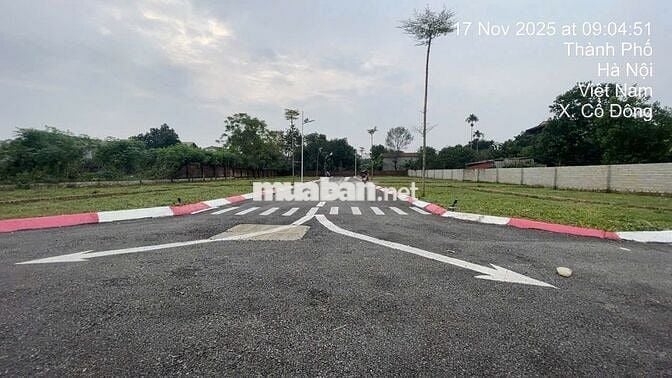 Mở bán dự án 14 lô đất nền Trại Hồ, Cổ Đông, chỉ từ 28tr/m2