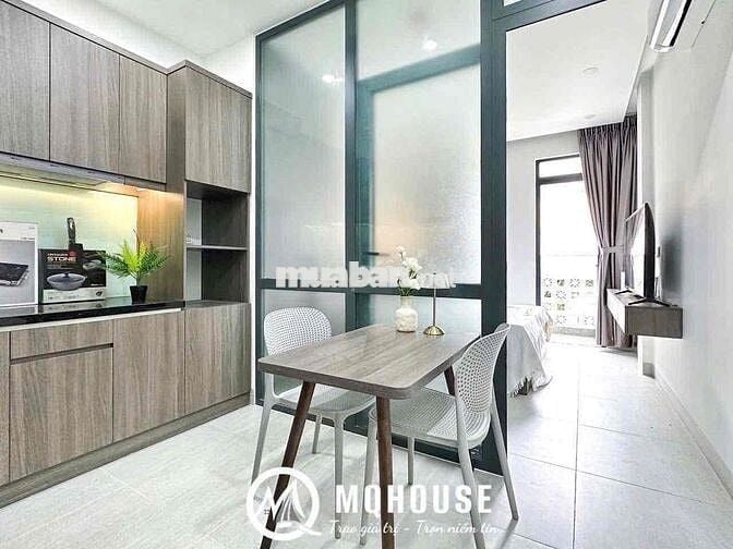 CHO THUÊ CĂN HỘ 1PN BAN CÔNG TÁCH BẾP MỚI NGUYỄN ĐÌNH CHIỂU GIÁ RẺ T12