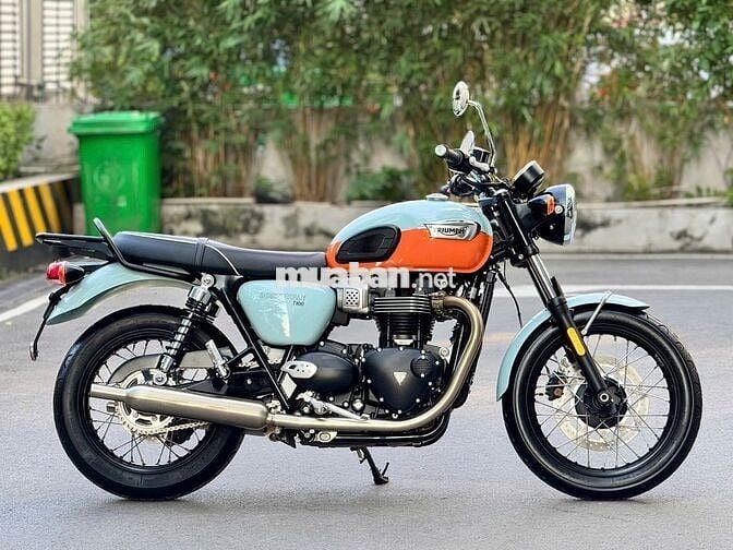 Mạnh Hà Motor bán triumph t100 2023 1k km như mới