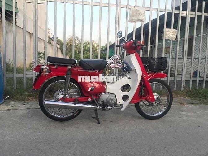 Honda Cub 70 Đỏ Trắng Đã sử dụng
