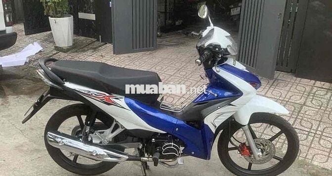 Honda Wave RSX Trắng Xanh Đã sơn dọn