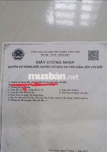 Nhà Mới SHR 2PN - Ngã Ba Tân Kim QL 50