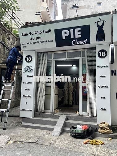 Nhượng shop cho thuê quần áo ở pháo đài láng giá thuê siêu rẻ 3tr5