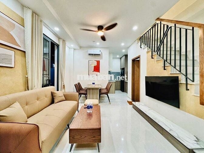 Nhà mới full Nội Thất 3 PN Bùi Đình Túy giá 15tr