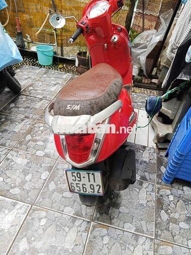 SYM Attila màu Đỏ,có Fi,bstp