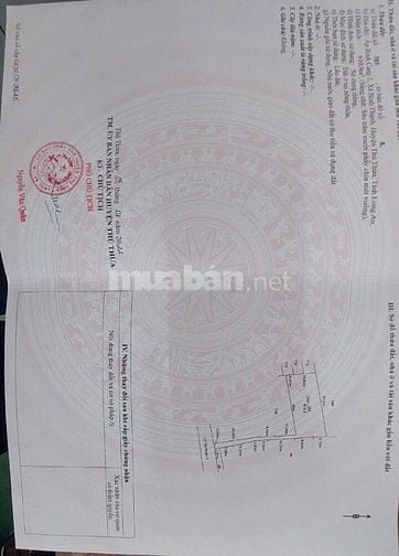 Chính chủ bán đất full thổ cư tại Ấp Bình Cang 2, Xã Thủ Thừa, tỉnh Tâ