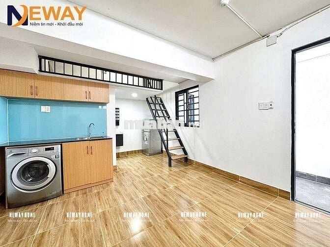 CĂN HỘ CÓ GÁC FULL NỘI THẤT - MÁY GIẶT RIÊNG - THUẬN TIỆN DI CHUYỂN