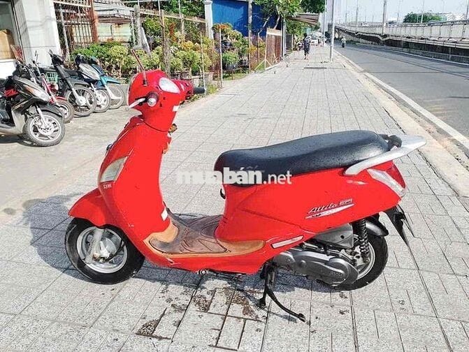 SYM Attila màu Đỏ