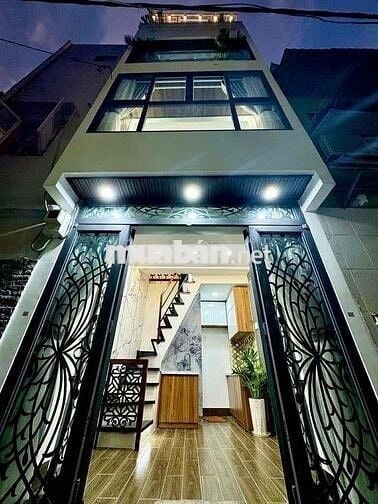 2tỷ 55 bán nhà đẹp Quận 6, dt 12 m2, 4 tầng, sổ riêng