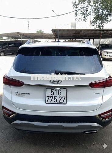 Santafe đăng ký 2019. Bản full máy xăng cọp