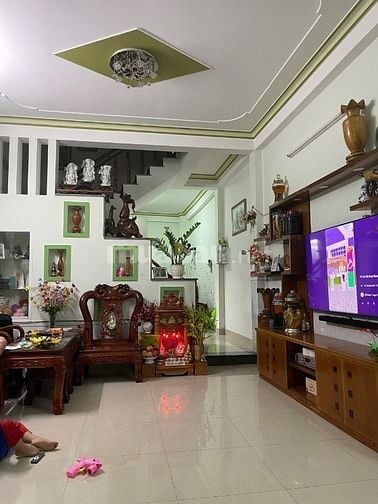 Bán nhà góc 2MT ôtô-DT64M2-3tầng-3pn-3WC-nguyễn chích-vĩnh Hoà-NT-4t1 