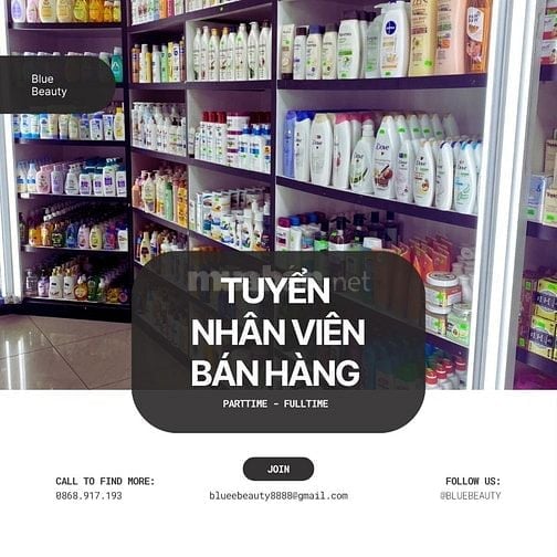 Việc làm bán hàng cận Tết - xoay ca linh động 