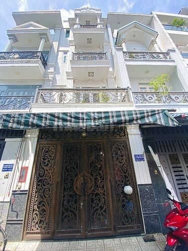 BÁN NHÀ 4 TẦNG HOA HỒNG 100TR, KHU ĐỒNG BỘ QUANG TRUNG, P.8, GÒ VẤP