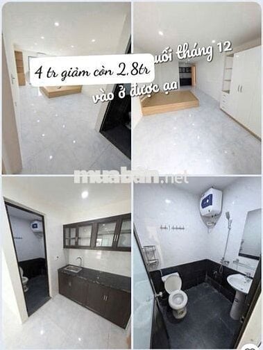 GIẢM GIÁ chỉ 2,4tr/phòng,đủ đồ,gần CĐ FPT,ĐH Công Nghiệp,có chỗ đỗ oto