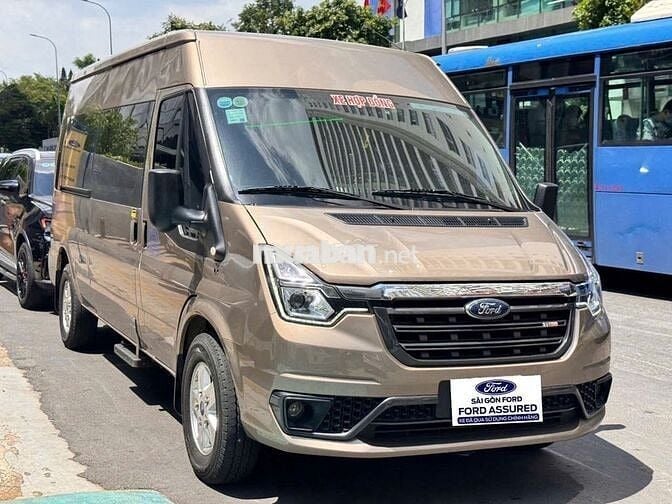 Ford Transit MCA 2024 16 chỗ Vàng cát