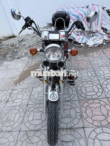 Daelim VS125cc Đỏ mận