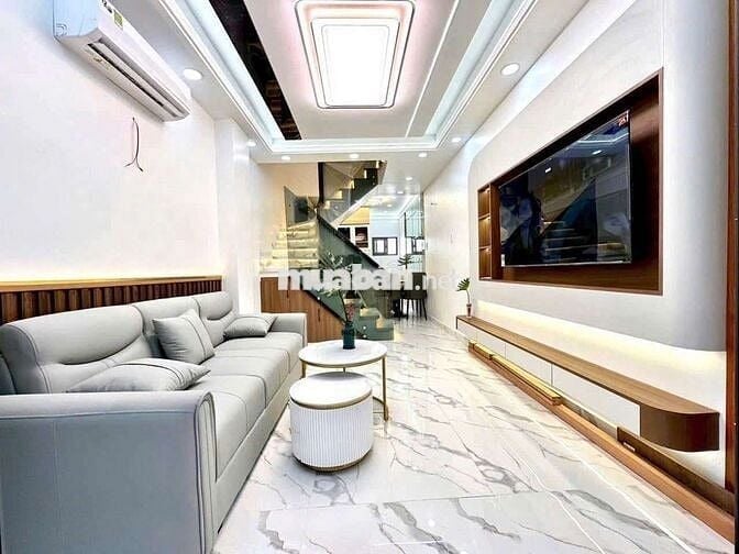 Nhà Có Nội Thất 1 Trệt 1 Lầu 2PN Hẻm Huỳnh Tấn Phát Gần KCX Tân Thuận