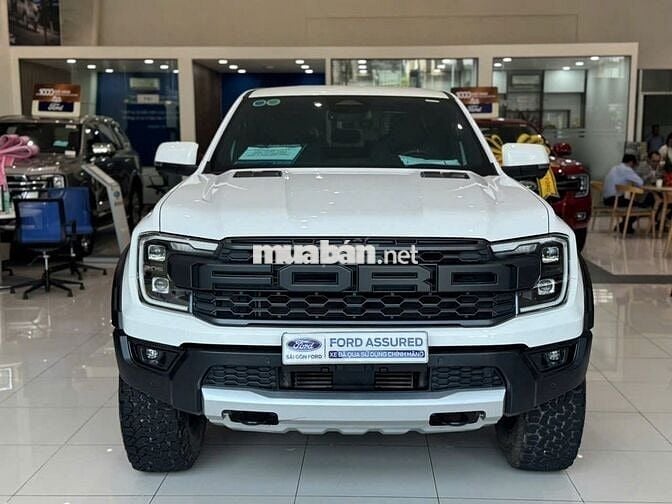 Ford Raptor 2024 Trắng 17.000 km