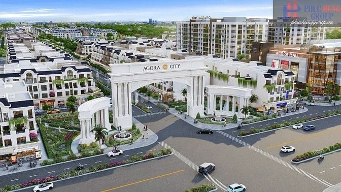  với 1tỷ9  sở hữu ngay lô đất 108m² khu đô thị Agora City Thủ Thừa.