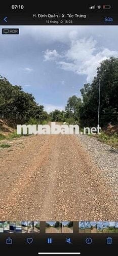 CẦN BÁN ĐẤT TRỒNG CÂY - HỒ TRỊ AN