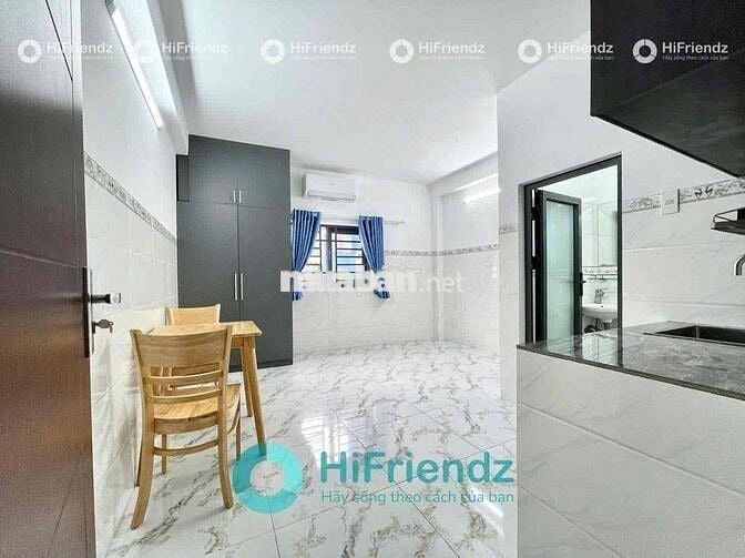 STUDIO CỬA SỔ THOÁNG-SẴN NỘI THẤT-THANG MÁY-GẦN NGÃ TƯ BỐN XÃ