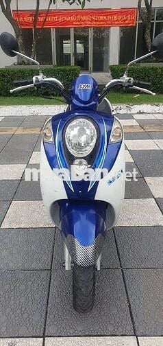SYM Elite 50cc 2019 Xanh trắng