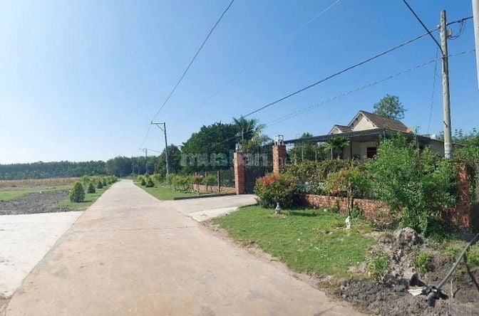 Cần bán gấp nền đất 215m² mặt tiền đường nhựa, dân cư đông đúc