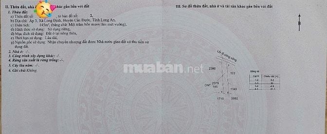 Chính chủ tự đăng tự bán đất thổ cư