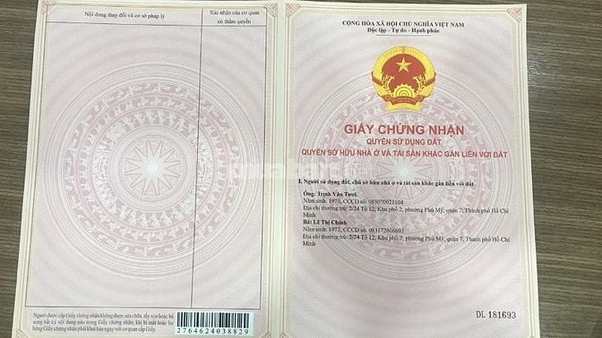 Cần bán nhà và đất đường Lê Văn Lương, Xã Nhà Bè, 237m2