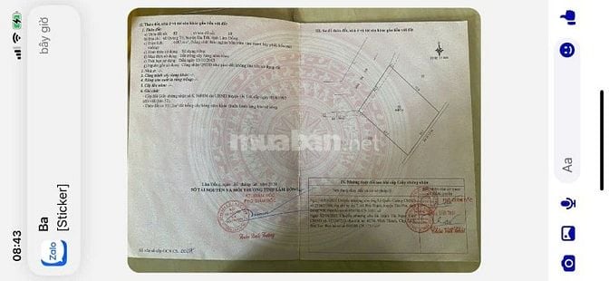 Bán 5 sào đất xã Quảng Trị, Đà Tẻ view Thung Lũng đẹp giá chỉ 4ty