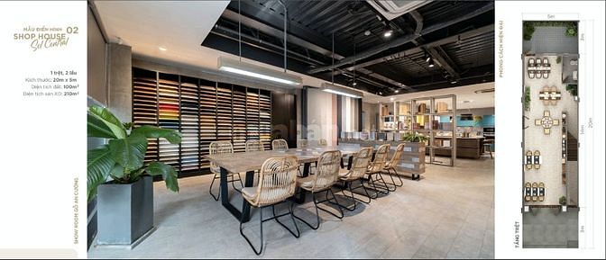 Shophouse 1 vốn 4 lời MT đường 50m kinh doanh - vượng khí dồi dào