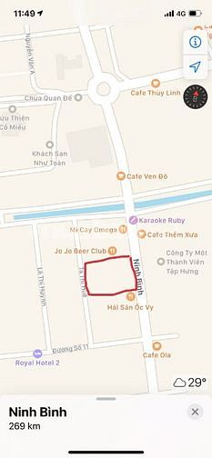 Bán biệt thự 1.000m2, 2mt Thành Phố Bạc Liêu đường Ninh Bình giá 45tỷ