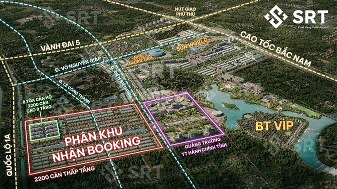 Bán Biệt Thự mặt sông tại Đại Đô Thị mới nhất Sun Urban City Hà Nam