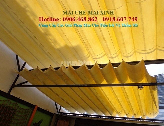 Mái kéo sóng lượn - Mái che xếp, mái hiên, dù lệch tâm giá rẻ 31560854 Mái kéo sóng lượn - Mái che xếp, mái hiên, dù lệch tâm giá rẻ