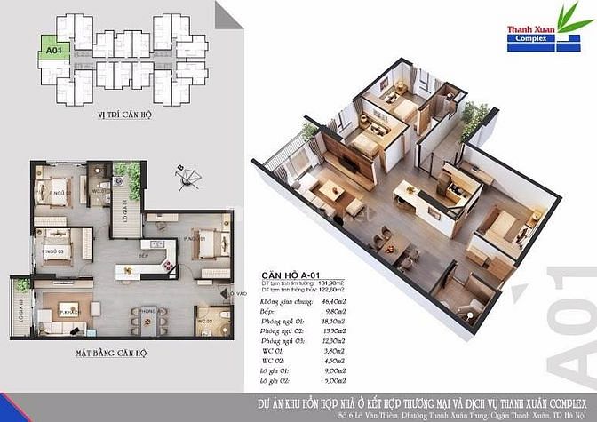 Bán chung cư 24T3 Hapulico Thanh Xuân Complex diện tích 118m giá 30tr/ 34161305 Bán chung cư 24T3 Hapulico Thanh Xuân Complex diện tích 118m giá 30tr/