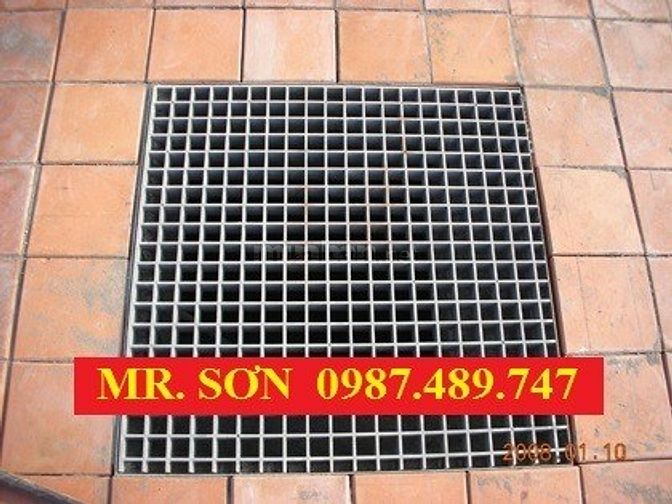Sàn Lót Kháng Hóa Chất FRP, nắp mương FRP 34648108 Sàn Lót Kháng Hóa Chất FRP, nắp mương FRP