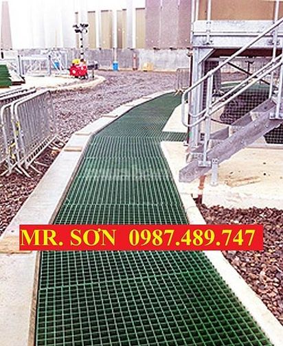 Sàn Lót Kháng Hóa Chất FRP, nắp mương FRP 34648108 Sàn Lót Kháng Hóa Chất FRP, nắp mương FRP