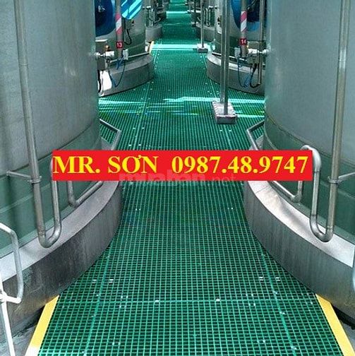 Sàn Lót Kháng Hóa Chất FRP, nắp mương FRP 34648108 Sàn Lót Kháng Hóa Chất FRP, nắp mương FRP