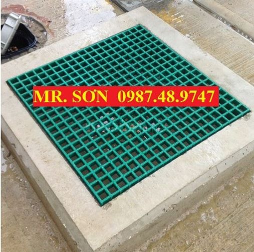 Sàn Lót Kháng Hóa Chất FRP, nắp mương FRP 34648108 Sàn Lót Kháng Hóa Chất FRP, nắp mương FRP