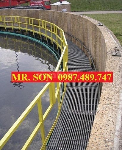 Sàn Lót Kháng Hóa Chất FRP, nắp mương FRP 34648108 Sàn Lót Kháng Hóa Chất FRP, nắp mương FRP