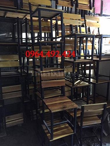 Xưởng đóng mới bàn ghế gỗ thông Pallet cho quán cafe, nhà hàng và văn 34650218 Xưởng đóng mới bàn ghế gỗ thông Pallet cho quán cafe, nhà hàng và văn
