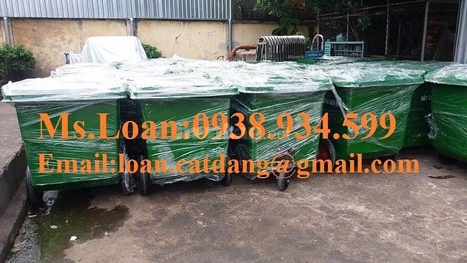 Chuyên cung cấp xe đẩy rác 660 lít,1000 lít với chất liệu nhựa HPDE 36836397 Chuyên cung cấp xe đẩy rác 660 lít,1000 lít với chất liệu nhựa HPDE
